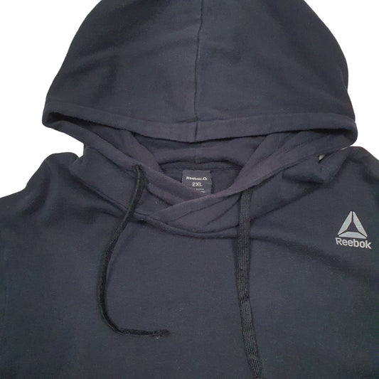 Mens Black Reebok Hoodie Jumper