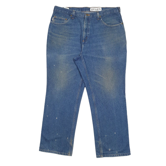 Mens Blue Carhartt Casual JeansW38 L28