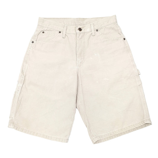 Mens Cream Dickies Relaxed Carpenter Shorts