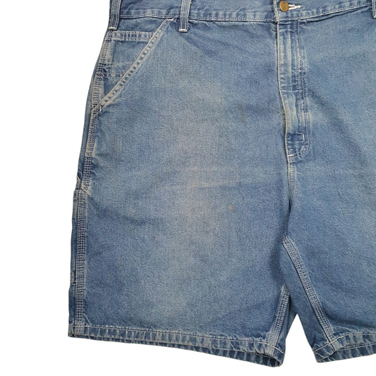Mens Blue Carhartt Carpenter Shorts