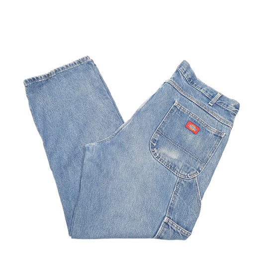 Mens Blue Dickies Carpenter JeansW38 L30