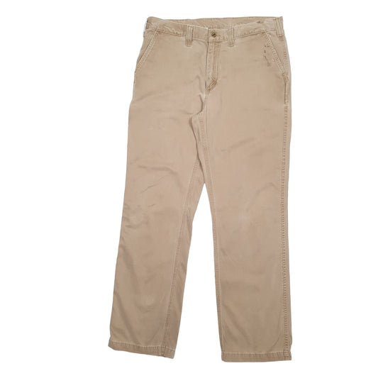 Mens Beige Carhartt Carpenter Trousers