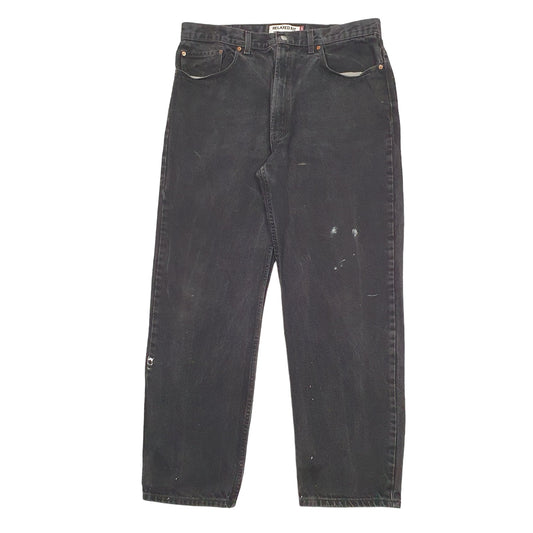 Mens Black Levis 550 JeansW38 L32