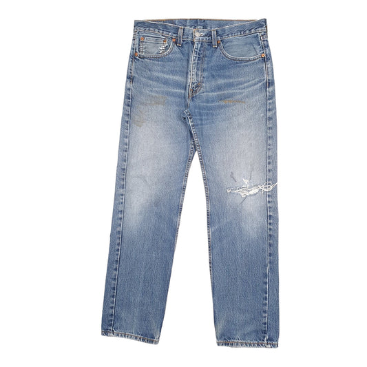 Mens Blue Levis 505 JeansW32 L30