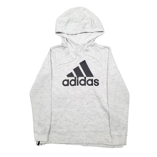 Womens Grey Adidas Hoodie Jumper