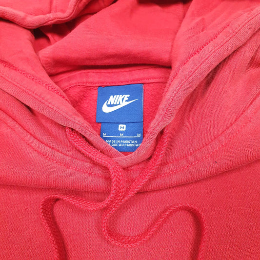 Mens Red Nike Hoodie Jumper
