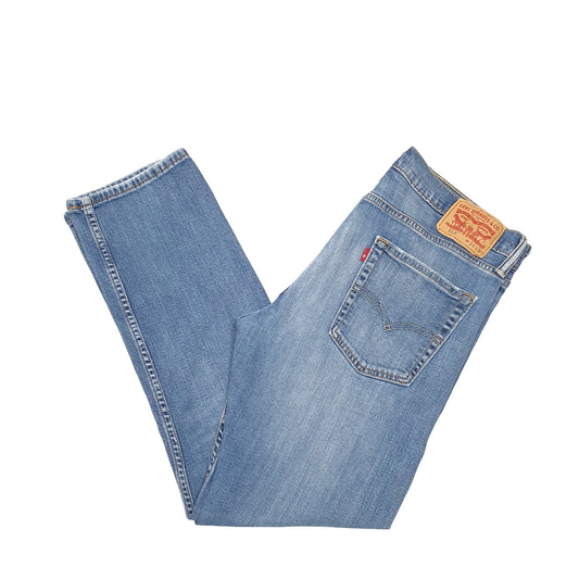 Mens Blue Levis Stretch 513 JeansW34 L30