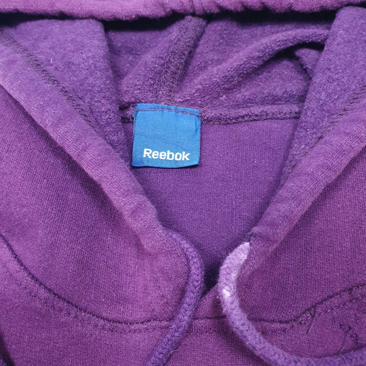 Womens Purple Reebok Hoodie Jumper