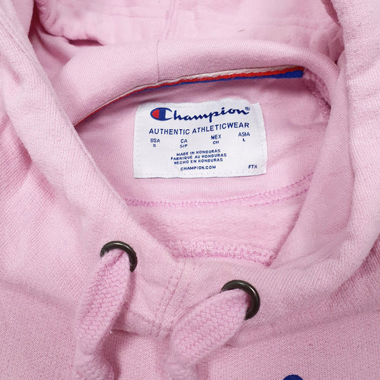 Womens Pink Champion Hoodie Jumper