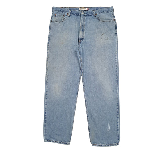 Mens Blue Levis 550 JeansW42 L32