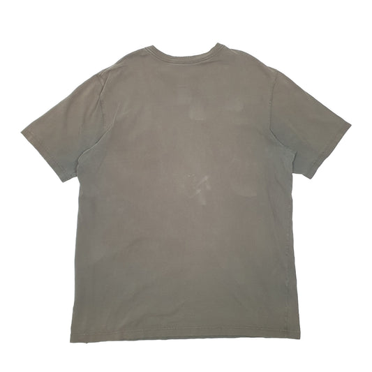 Mens Khaki Carhartt Pocket Short Sleeve T Shirt
