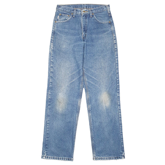 Mens Blue Carhartt Cotton Lined B172 JeansW29 L32