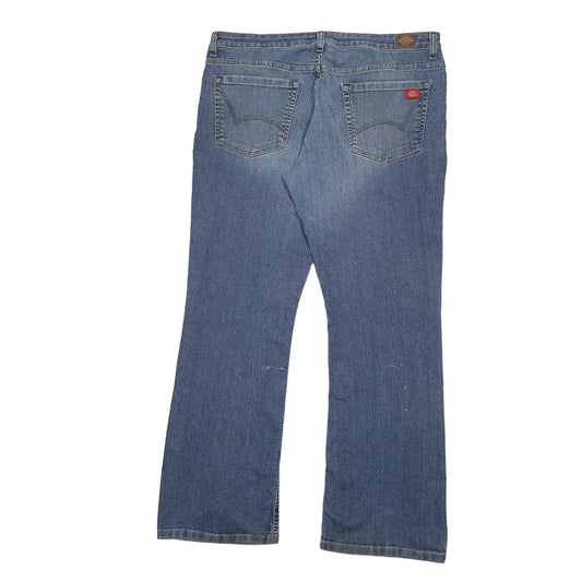 Womens Blue Dickies Relaxed JeansW38 L30