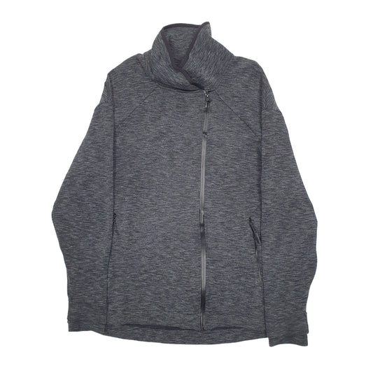 Womens Grey Champion Full Zip Jumper