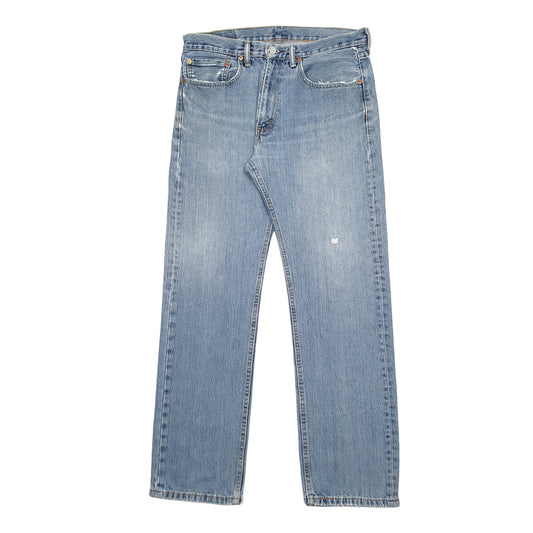 Mens Blue Levis 505 JeansW34 L32