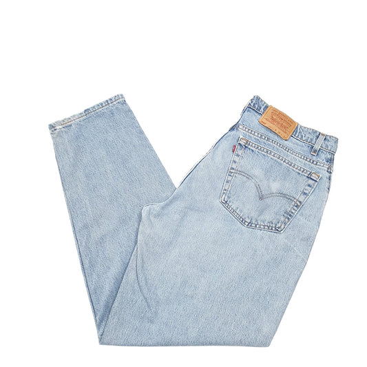 Mens Blue Levis Tapered 560 JeansW38 L32