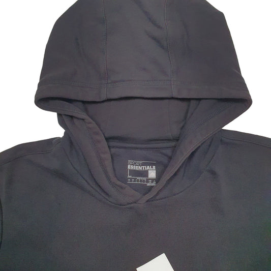 Mens Black Adidas Hoodie Jumper