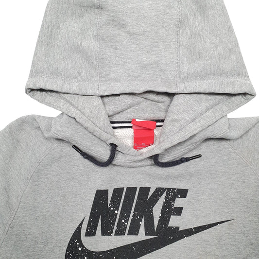 Mens Grey Nike Hoodie Jumper