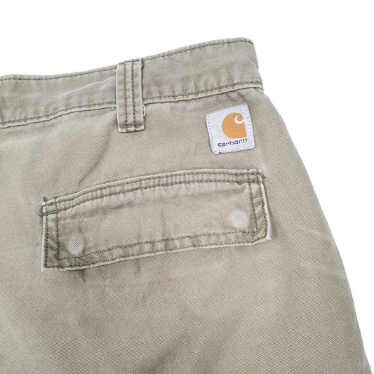 Mens Khaki Carhartt Cargo Shorts