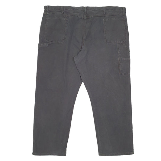Mens Black Rustler Carpenter Trousers