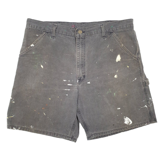 Mens Black Carhartt Carpenter Shorts