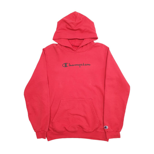 Womens Red Champion Hoodie Jumper