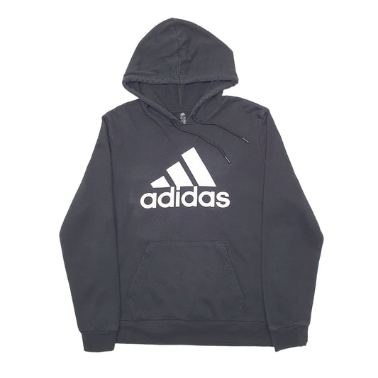 Womens Black Adidas Hoodie Jumper