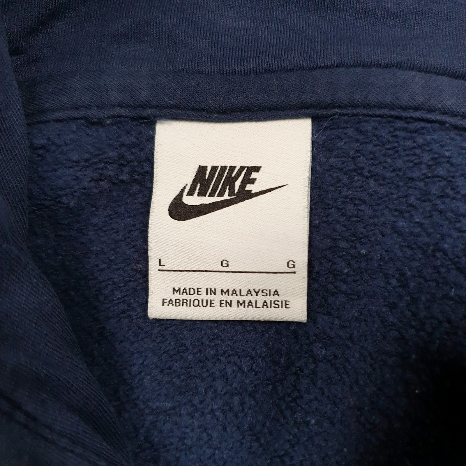 Mens Navy Nike Reliaquest Bowl Hoodie Jumper