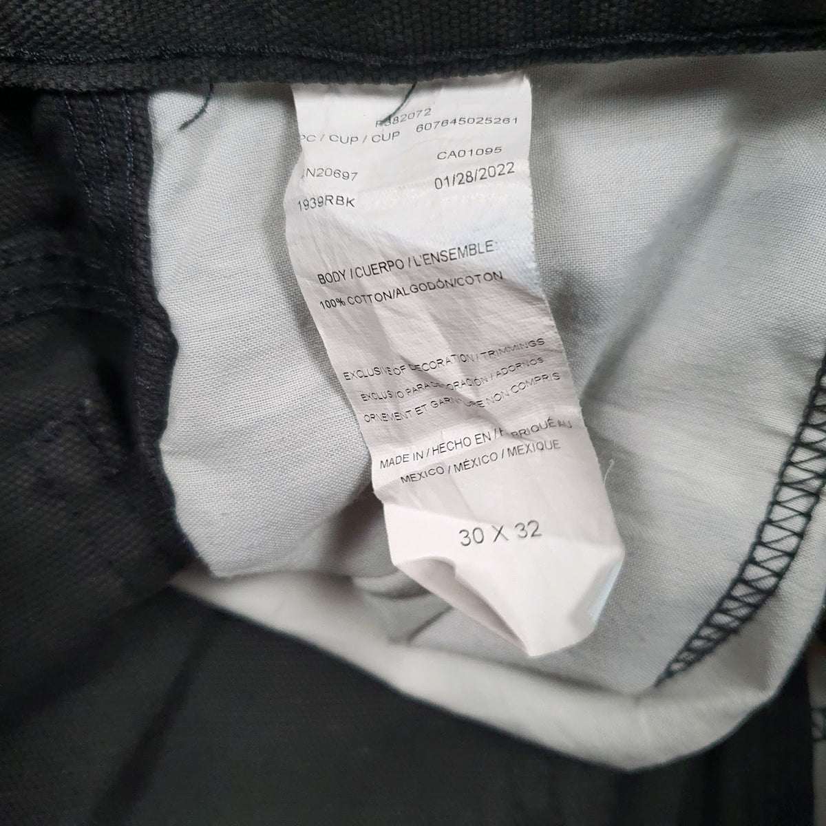 Mens Black Dickies   Jeans