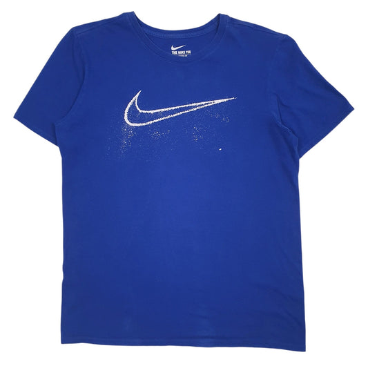 Mens Blue Nike  Short Sleeve T Shirt