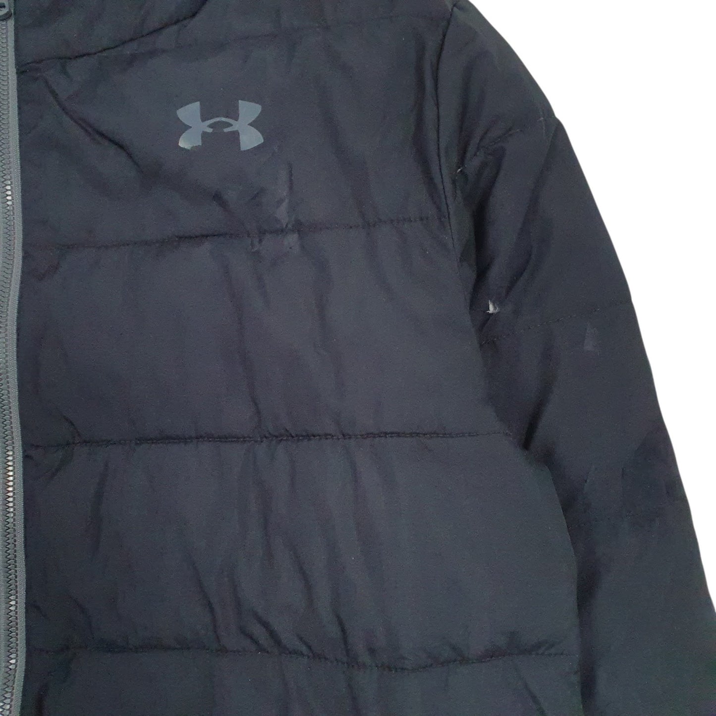 Mens Black Under Armour  Turtle Neck Coat