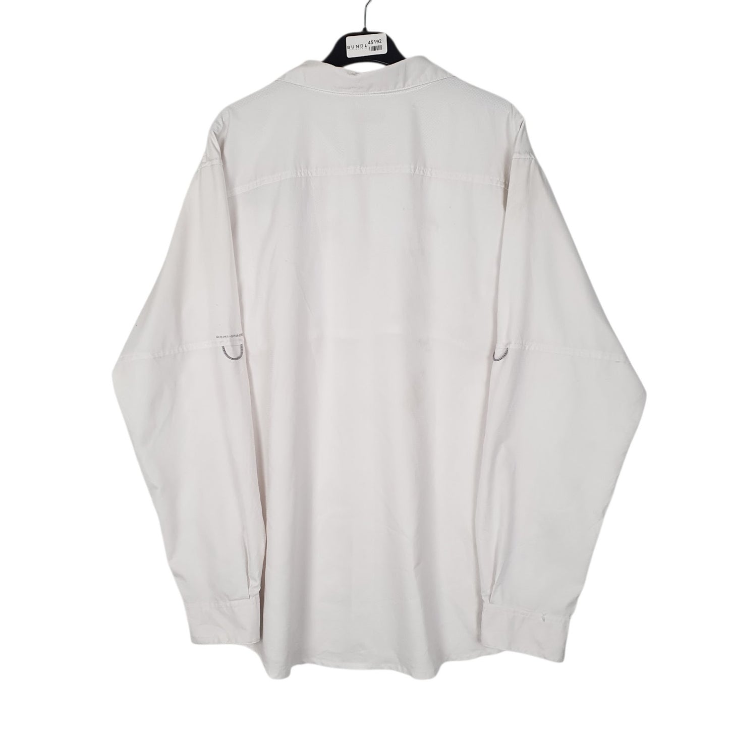 Mens White Columbia Sportswear Company Omni Shade  Shirt