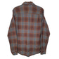 Mens Grey George Flannel  Shirt