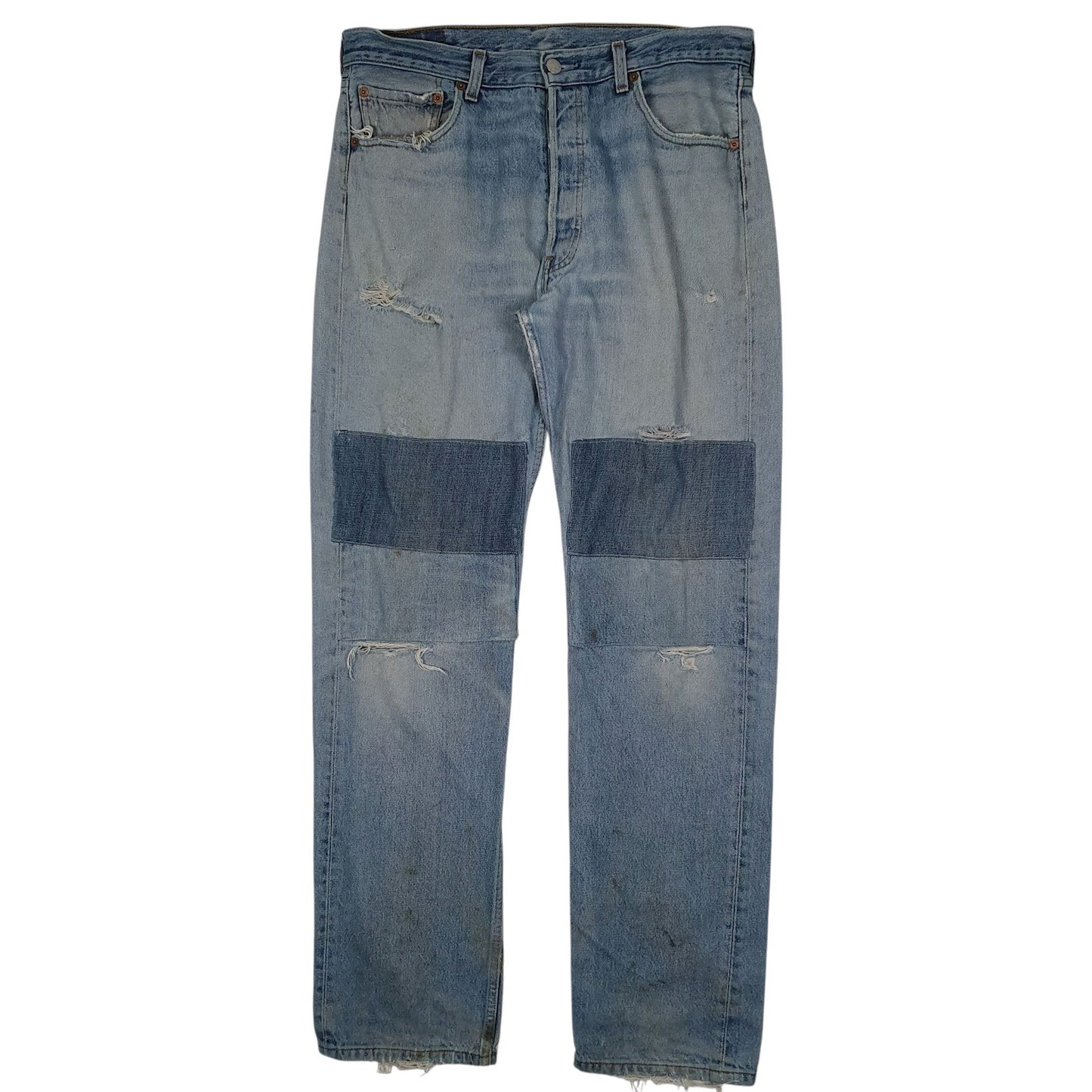 Mens Blue Levis Vintage 2000s 501 JeansW34 L34