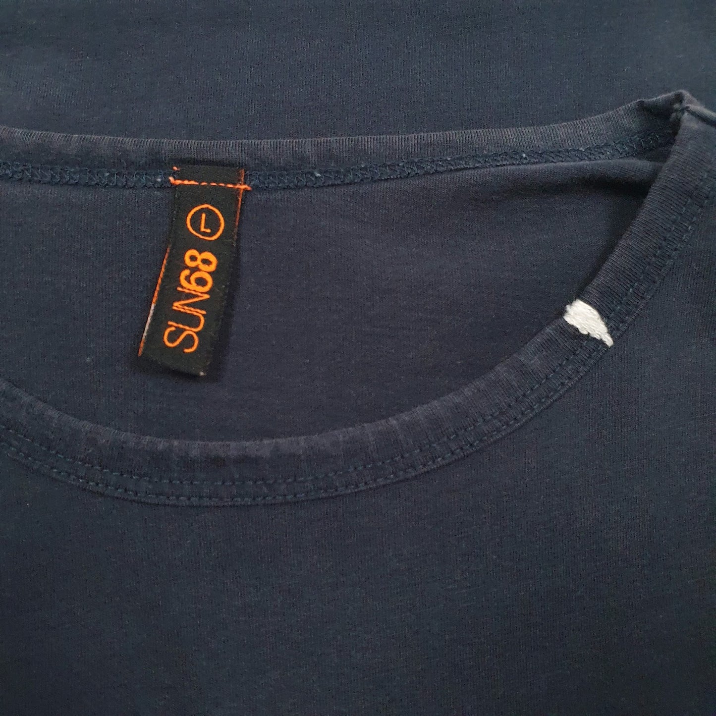 Mens Navy Sun68   T Shirt
