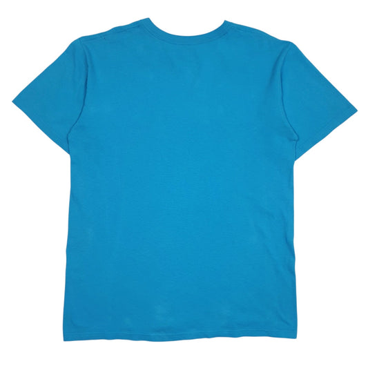 Mens Blue J. America Sportswear UNCP Braves  T Shirt