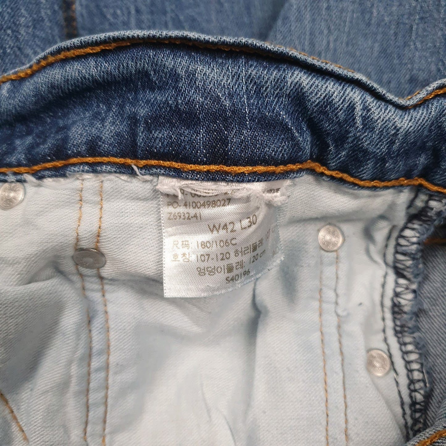 Mens Blue Levis   Jeans