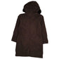 Womens Brown Armani Jeans Trench Longline Padded  Coat