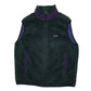Mens Green Patagonia Synchilla Retro Pile Vest Vintage 90s Made In USA Gilet Jumper