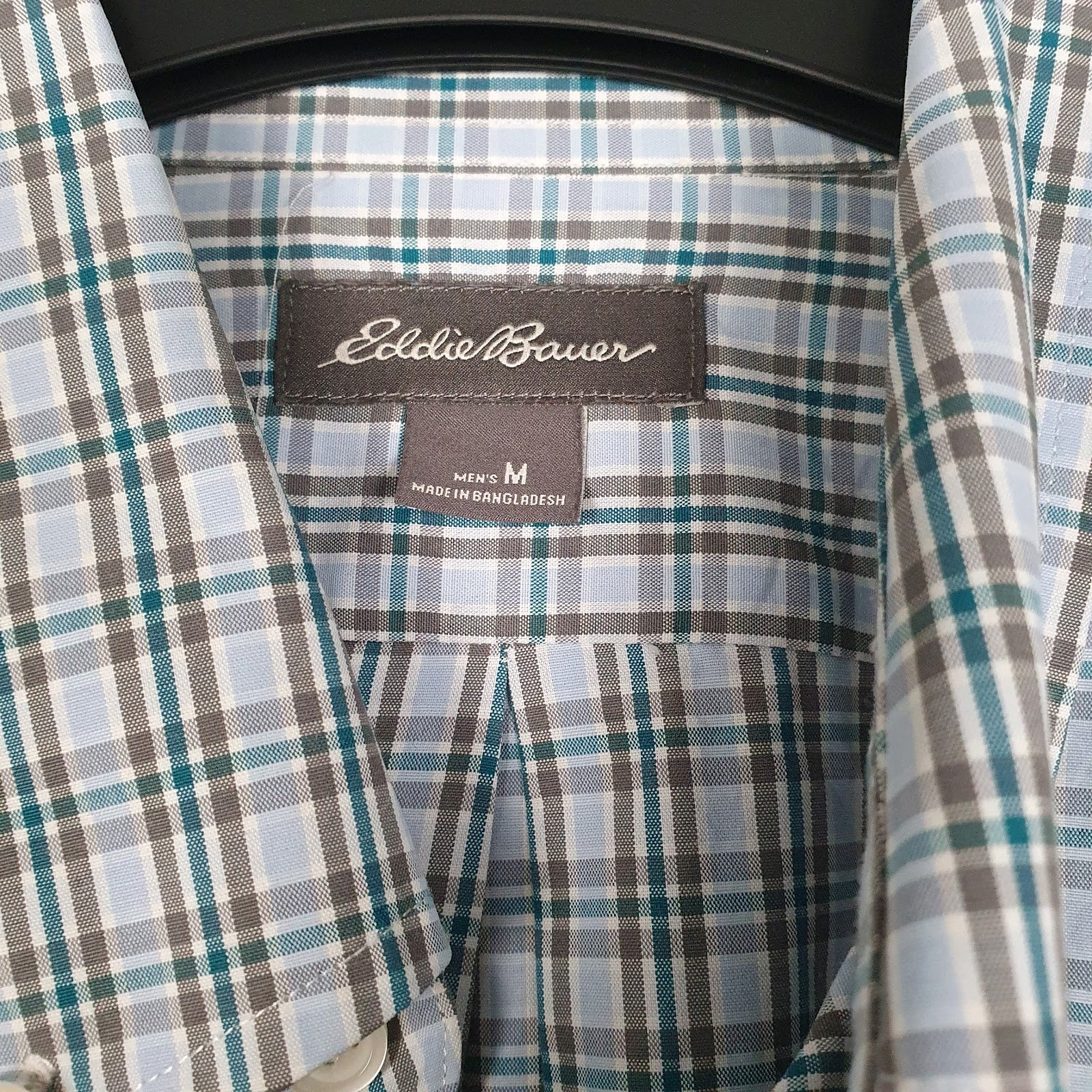 Mens Blue Eddie Bauer   Shirt