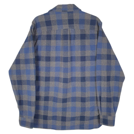 Mens Grey L.L.Bean Chamois  Shirt