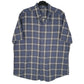 Mens Blue Eddie Bauer  Short Sleeve Shirt