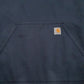 Mens Navy Carhartt  Quarter Zip Jumper