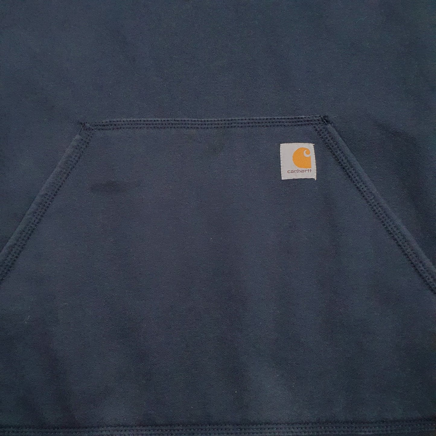 Mens Navy Carhartt  Quarter Zip Jumper