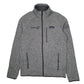 Mens Grey Patagonia Better Sweater Full Zip Jumper
