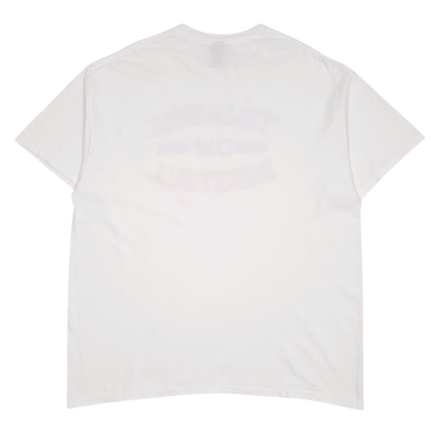 Mens White Gildan Tullahoma Basketball  T Shirt