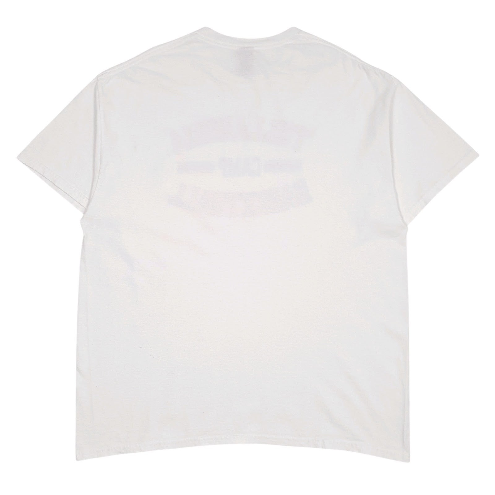 Mens White Gildan Tullahoma Basketball  T Shirt