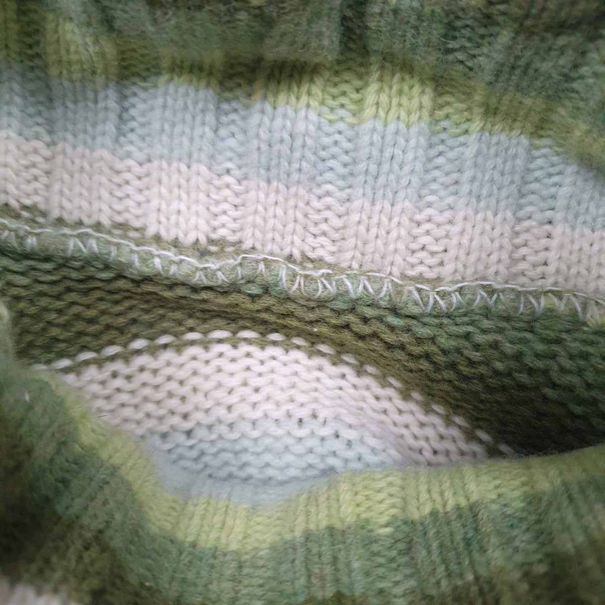 Womens Green Unbranded  Turtle Neck Jumper