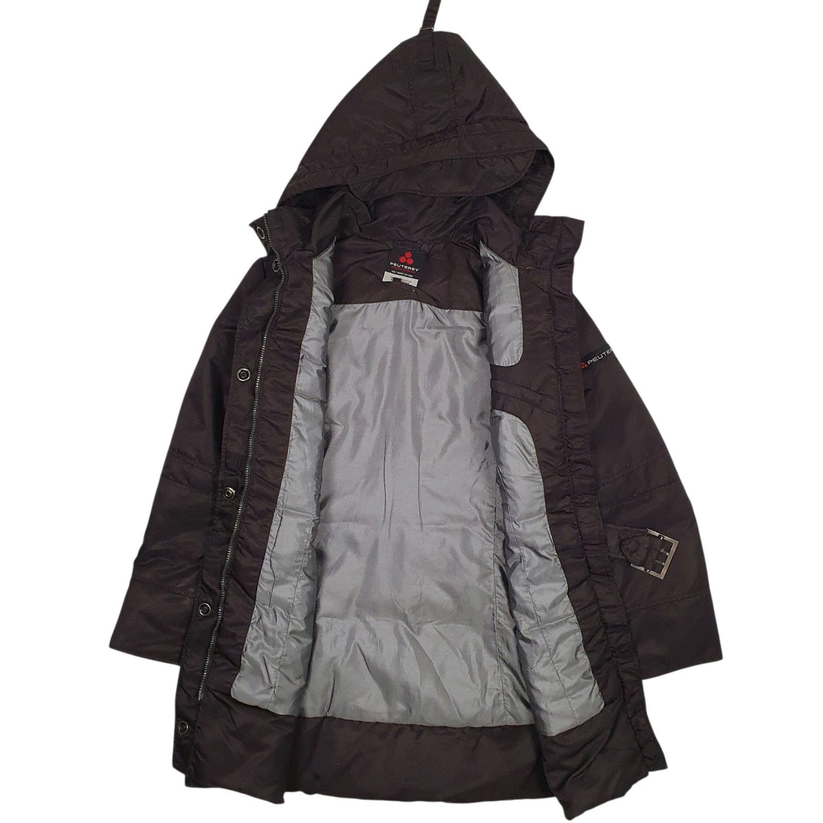 Womens Brown Peuterey Parka Sailing  Coat