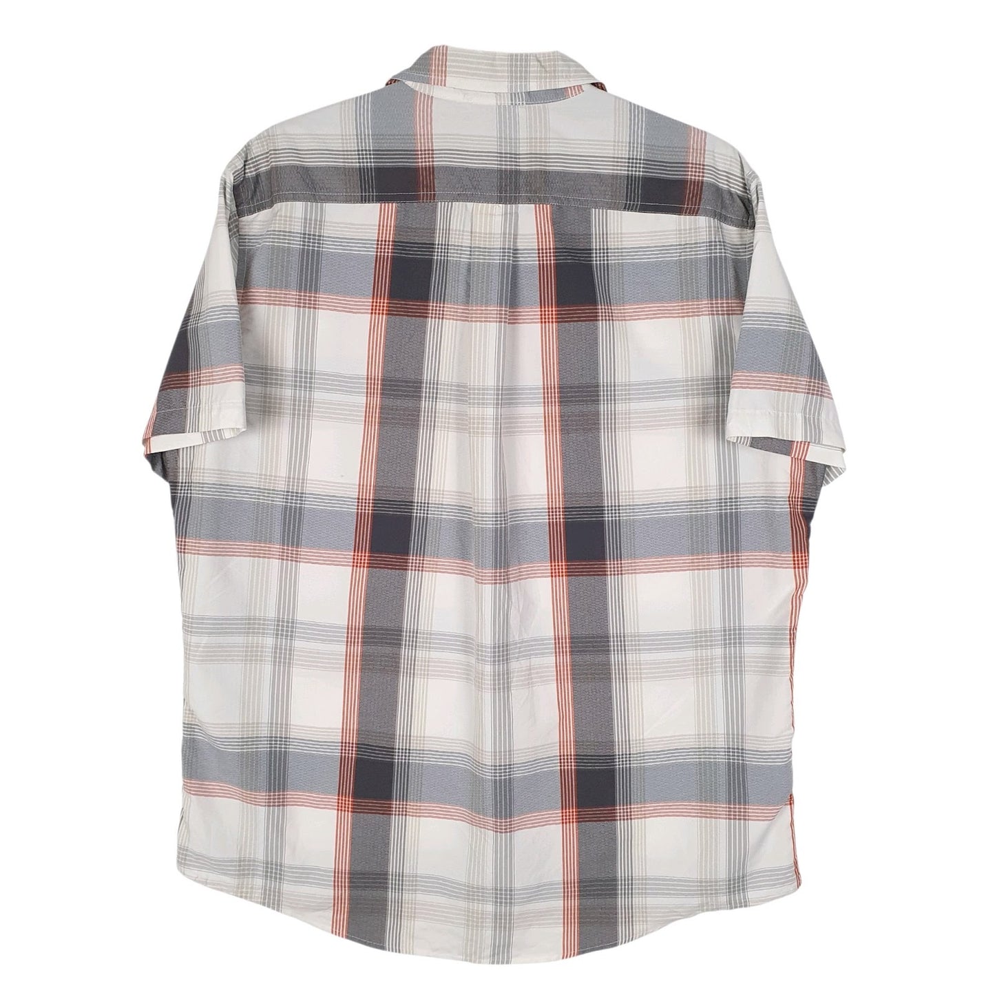 Mens White Eddie Bauer Hiking  Shirt